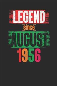 Legend Since August 1956