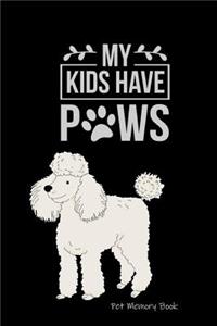 Pet Memory Book