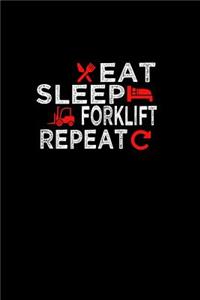 Eat Sleep Forklift Repeat