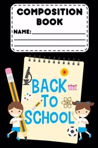 Composition Book Back To School