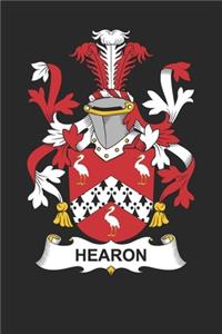 Hearon: Hearon Coat of Arms and Family Crest Notebook Journal (6 x 9 - 100 pages)