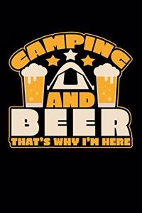 Camping And Beer That's Why I'm Here