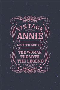 Vintage Annie Limited Edition the Women the Myth the Legend
