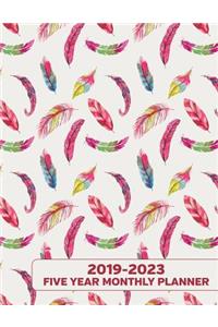 2019 - 2023 Five Year Monthly Planner