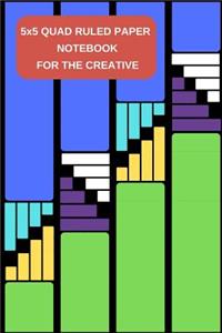 5x5 Quad Ruled Paper Notebook For The Creative