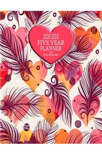 2020-2024 Five Year Planner And Calendar