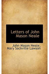 Letters of John Mason Neale