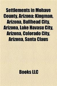 Settlements in Mohave County, Arizona