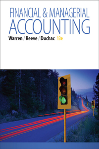 Working Papers, Volume 2, Chapters 16-27 for Warren/Reeve/Duchac's Managerial Accounting, 13th or Financial & Managerial Accounting, 13th