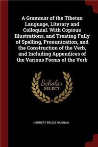 A Grammar of the Tibetan Language, Literary and Colloquial. With Copious Illustrations, and Treating Fully of Spelling, Pronunication, and the Constru