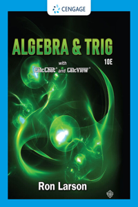 Webassign Printed Access Card for Larson's Algebra & Trigonometry, 10th Edition, Single-Term