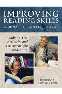 Improving Reading Skills Across the Content Areas