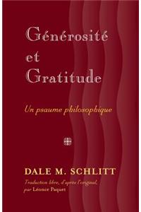 Générosité Et Gratitude