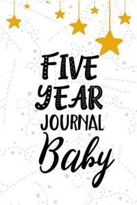 Five Year Journal Baby