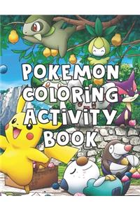 Pokemon Coloring Activity Book
