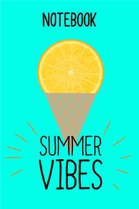 Notebook Summer Vibes
