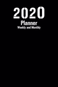 2020 Planner Weekly and Monthly