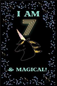 Unicorn I Am7 Notebook Birthday Gift