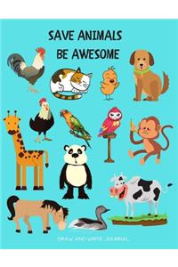 Animals Draw and Write Journal