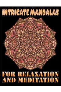 Intricate Mandalas for Relaxation and Meditation