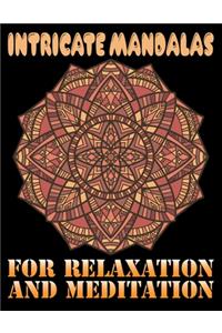 Intricate Mandalas for Relaxation and Meditation