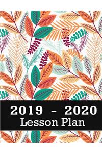 Lesson Plan 2019 - 2020
