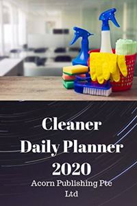 Cleaner Daily Planner 2020