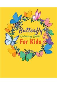Butterfly Coloring Book For Kids
