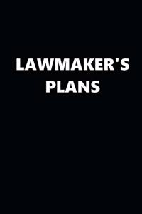 2020 Weekly Planner Political Theme Lawmaker's Plans Black White 134 Pages