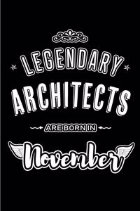 Legendary Architects are born in November