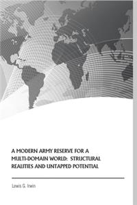 A Modern Army Reserve for a Multi-Domain World