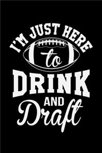 I'm Just Here to Drink and Draft
