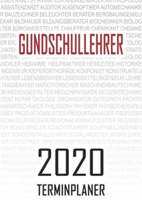 Gundschullehrer - 2020 Terminplaner