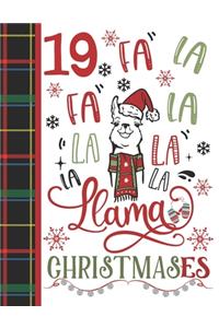 19 Fa La Fa La La La La La Llama Christmases