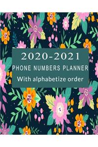 2020-2021 planner