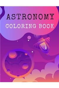 Astronomy Coloring Book