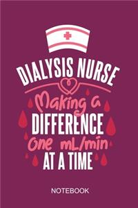 Dialysis Nurse - Making A Difference One ml/min At A Time