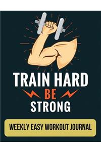 Weekly Easy Workout Journal