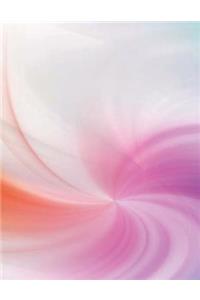 Wave Notebook Large Size 8.5 x 11 Ruled 150 Pages