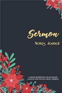 Sermon Notes Journal