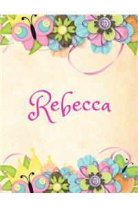 Rebecca: Personalized Name Journal Composition Notebook