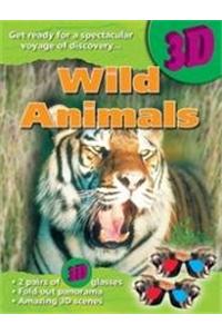 3D Books Wild Animals