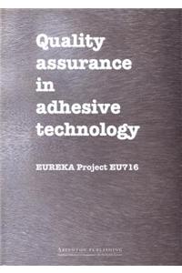 Quality Assurance in Adhesive Technology