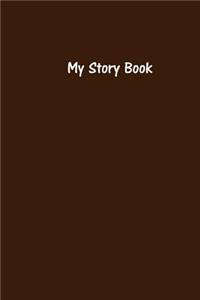 My Story Book - Create Your Own Picture Book in Chocolate Brown