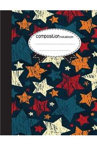 Composition Notebook, 8.5 x 11, 110 pages