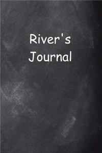 River Personalized Name Journal Custom Name Gift Idea River