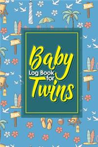 Baby Log Book for Twins