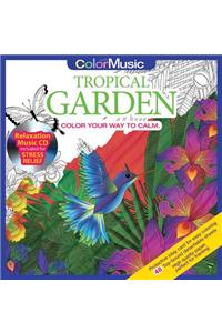 Color with Music Tropical Garden