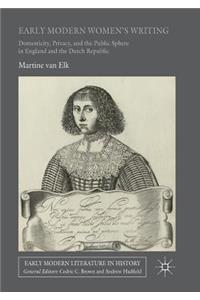 Early Modern Women's Writing