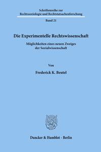 Die Experimentelle Rechtswissenschaft